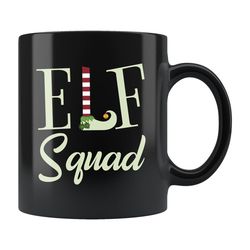 cute santa elf mug, santa elf gift, christmas elf mug, christmas gift, christmas mug christmas elf gift stocking stuffer