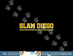slam diego png, sublimation