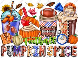 football pumpkin spice png, football design, thankful png, western, pumpkin spice png, pumpkin desig