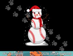 snowman baseball winter x-mas holida cool christmas gifts png, sublimation copy