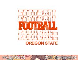 football oregon state in modern stacked lettering png, sublimation copy