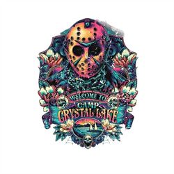 camp crystal lake digital download for sublimation