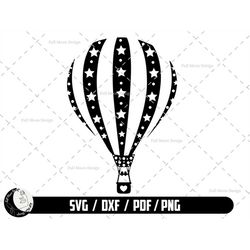 hot air balloon png, air balloon svg, balloon cut file, digital download