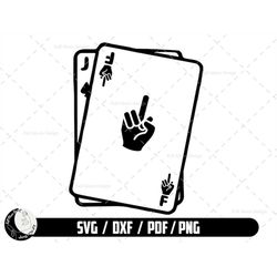 middle finger svg, f*ck you svg, finger svg cut file, digital  download