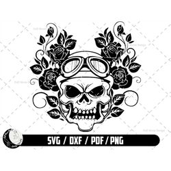 biker skull svg, skull svg, skull cricut file, degitl downlaod