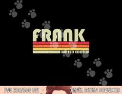 frank name personalized retro vintage 80s 90s birthday png, sublimation copy