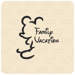 family vacation svg, family trip at park svg, mouse family svg, customize svg, vinyl cut file, svg, pdf, jpg, png, ai pr