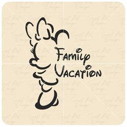 family vacation minnie version svg, castle park mouse svg, trip svg, customize gift svg, vinyl cut file svg, pdf, png, p