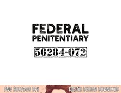fun federal prison inmate prisoner number halloween costume  png,sublimation copy