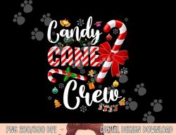 funny candy cane crew christmas sweet candy light lover png, sublimation copy