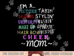 funny cheerleading mom shirts for cheer moms png, sublimation copy