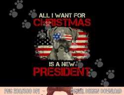 funny christmas dog anti joe biden vintage american flag png, sublimation copy