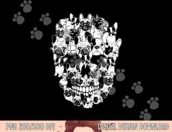 funny halloween costume skull french bulldog dog lover png, sublimation copy