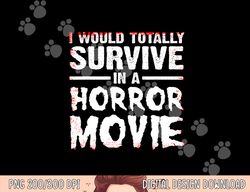 funny horror movie art for men women halloween scary movies png, sublimation copy