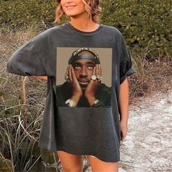 Tupac Shakur Vintage T-Shirt, 2Pac Shirt, Rapper Shirt, Hiphop Shirt, Vintage 90s Bootleg Shirt