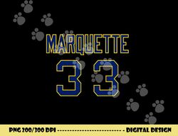 jimmy butler marquette golden eagles basketball jersey white png, sublimation copy
