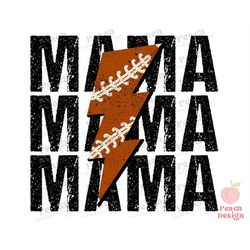 football mom png, sports mama png, football mama png, mama shirts, football png, distressed lightning bolt mom png, subl