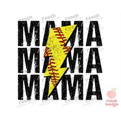 softball mama png, sports mama png, softball mama png, mama shirts, softball png, distressed lightning bolt mom png, gif