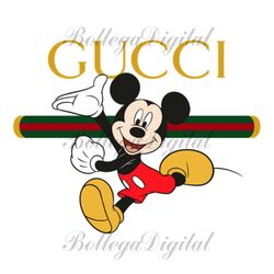 gucci mickey svg