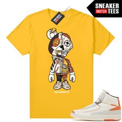 maison chateau rogue 2s to match sneaker match tees gold 'nuwave bear anatomy'