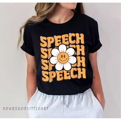 vintage retro speech therapist therapy language pathologist tshirt, speech therapy shirt, speech therapy, speech languag