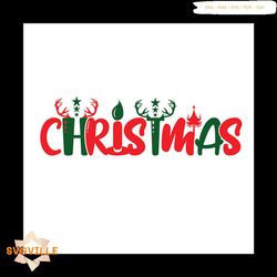 christmas reindeer & candle svg, christmas svg, reindeer svg, candle svg, christmas castle svg, christmas star svg,