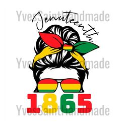 juneteenth messy bun svg, juneteenth day svg, messy bun svg, black girl svg, afro woman, juneteenth black girl, black da