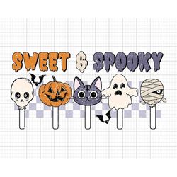 sweet and spooky png, halloween png, halloween candy png, boo ghost png, spooky season png, halloween sublimation for sh