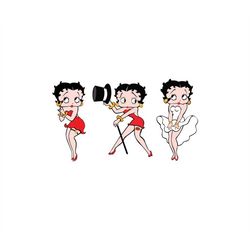 BETTY BOOP SVG Files, Betty Boop Svg Files For Cricut, Betty Boop Clipart, Betty Boop Cartoon