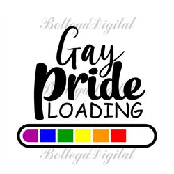 gay pride loading svg, lgbt svg, rainbow svg, heart rainbow svg, gay svg, lesbian svg, love is love svg, boy love svg, g