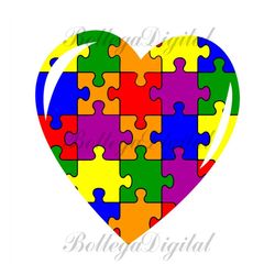 heart puzzle design svg, lgbt svg, rainbow svg, heart rainbow svg, gay svg, lesbian svg, heart puzzle, heart design, boy