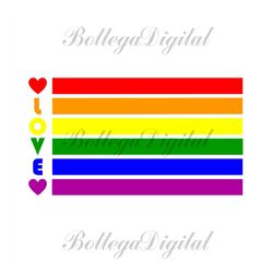 love design svg, lgbt svg, rainbow svg, heart rainbow svg, gay svg, lesbian svg, love is love svg, boy love, gay png, ga