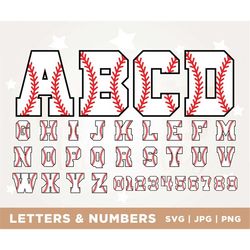 baseball font svg, college alphabet bundle, font, softball, cricut, varsity letters, silhouette, digital, instant downlo