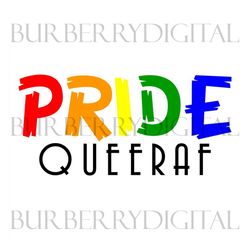 pride queer af svg, lgbt svg, rainbow svg, heart rainbow svg, gay svg, lesbian svg, queer af svg, queer af png, pride sv