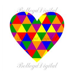 multicolor hearts svg, lgbt svg, rainbow svg, heart rainbow svg, gay svg, lesbian svg, love is love svg, boy love, gay p