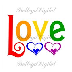 love rainbow design svg, lgbt svg, rainbow svg, gay svg, lesbian svg, love is love svg, boy love, gay png, gay