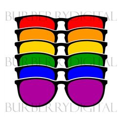 rainbow sunglasses svg, lgbt svg, rainbow svg, gay svg, rainbow sunglasses clipart svg, lgbt sunglasses, lesbian svg