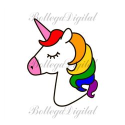 raibow unicorn svg, lgbt svg, unicorn rainbow svg, gay svg, lesbian svg, love is love svg, pride unicorn, cute unicorn,