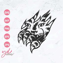 bearcat scratch svg png | claw scratch svg | bearcat claw svg | bearcat svg | bearcat decals | bearcat animal svg | anim