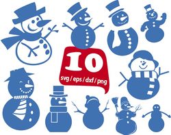 snowman svg, snowman clipart, snowman png, christmas clip art, snowman silhouette svg, snowman vector, winter svg