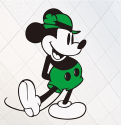 mouse svg, mickey svg, st patrick svg, st patrick day svg, cricut, cut file.