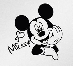 mickey mouse autograph svg,cdr vector files for cricut, silhouette, cutting plotter