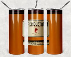 pendleton whisky tumbler wrap design - png sublimation printing design - 20oz tumbler designs.
