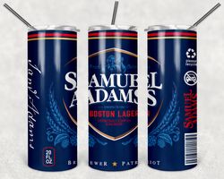 samual adams tumbler wrap design - png sublimation printing design - 20oz tumbler designs.