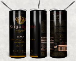 stella rosa black tumbler wrap design - png sublimation printing design - 20oz tumbler designs.