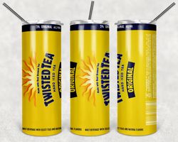 twisted tea can tumbler wrap design - png sublimation printing design - 20oz tumbler designs.