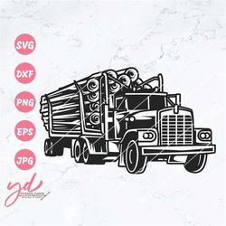 logging truck svg png | logger svg | log truck svg | truck svg | log svg | logging truck clipart | logging svg | logging