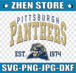 vintage 90's pittsburgh panthers svg, pittsburgh svg , vintage style university of pittsburgh png svg dxf ncaa svg, ncaa