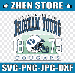 brigham est. 1875 svg, brigham young 1875 cougars svg, png svg dxf ncaa svg, ncaa sport svg, digital download