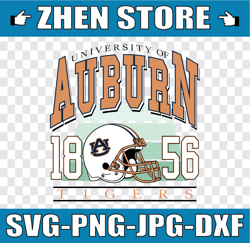 auburn tiger est.1856 logos svg, ncaa football svg, digital download auburn tiger logo university of auburn tiger